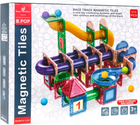 Klocki magnetyczne Smart Builders Race Track Magnetic Tiles 177 elementów (5903864914184) - obraz 5