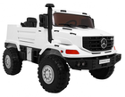 Електромобіль Ramiz Mercedes-Benz Zetros Білий (5903864904604) - зображення 12