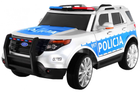 Samochód elektryczny Ramiz SUV Police Biało-niebieski (5903864904710)