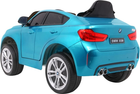 Електромобіль Ramiz BMW X6M Синій лакований (5903864906547) - зображення 5