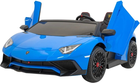 Samochód elektryczny Ramiz Lamborghini Aventador SV Niebieski (5903864955767) - obraz 1