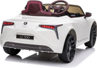 Samochód elektryczny Ramiz Lexus LC500 Biały (5903864941104) - obraz 4