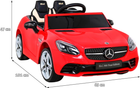 Samochód elektryczny Ramiz Mercedes Benz SLC300 Czerwony (5903864951387) - obraz 2