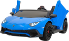 Електромобіль Ramiz Lamborghini Aventador SV Синій (5903864940497) - зображення 6