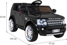 Електромобіль Ramiz Land Rover Discovery Чорний (5903864913323) - зображення 2