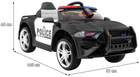 Samochód elektryczny Ramiz GT Sport Police (5903864904161) - obraz 2