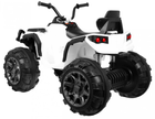 Quad elektryczny Ramiz ATV z dźwiękowymi i świetlnymi efektami Biały (5903864904482) - obraz 3
