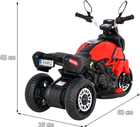 Motocykl elektryczny Ramiz Fast Tourist Czerwony (5903864913408) - obraz 2