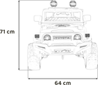 Samochód elektryczny terenowy Ramiz Toyota FJ Cruiser 4 x 4 Czarny Liście (5903864956276) - obraz 2