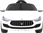 Електромобіль Ramiz Maserati Ghibli Білий (5903864907360) - зображення 3