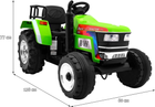 Електричний трактор Ramiz Blazin BW Зелений (5903864905687) - зображення 2