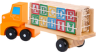 Zabawka edukacyjna Milly & Ted Alfabet Blocks Truck (5903864954852) - obraz 4