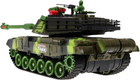 Czołg zdalnie sterowany Ramiz Simulation of Remonte Control Battle Tanks z figurką Zielony (5903864909012) - obraz 5
