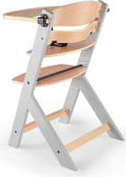 Krzesełko do karmienia Kinderkraft Enock Gray Wood KKKENOCGRY0000 (5902533915095) - obraz 3