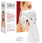 Szczoteczka do twarzy Silk`n Glide Fresh 2 in 1 Facial Cleansing Brush (8712856056323) - obraz 1