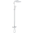 Душевая система с термостатом GROHE Tempesta System с верхним душем и изливом латунь хром 26691001