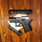 Cтартовий Пістолет Retay, Glock 26 + 20 патронів, AZM R26 кал. 9 мм, Сигнальний, холостий пістолет - зображення 2