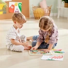 Пазл Hape Динозавры с раскраской (E1641)