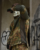 Тактический облегченный костюм Горка наколенниками штаны+куртка L мультикам+олива (16550) - изображение 10
