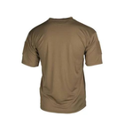Тактическая футболка Sturm Mil-Tec "Tactical T-Shirt Quickdry" Dark Coyote койот XL - изображение 2