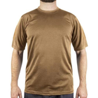 Тактическая футболка Sturm Mil-Tec "Tactical T-Shirt Quickdry" Dark Coyote койот XL - изображение 3