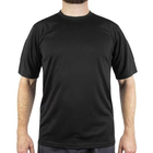 Тактична футболка Sturm Mil-Tec "Tactical T-Shirt Quickdry" Black чорна S - зображення 1