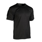Тактична футболка Sturm Mil-Tec "Tactical T-Shirt Quickdry" Black чорна S - зображення 7