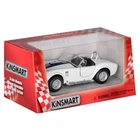 Дитяча колекційна машинка SHELBY COBRA KT5322W інерційна (Білий)