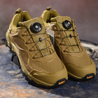Мужские кроссовки с системой быстрой шнуровки койот размер 45 - изображение 5