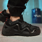 Чоловічі замшеві кросівки із вставками Cordura 1000D та мембранною Gore-Tex чорні розмір 42 - зображення 1