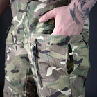 Чоловічі штани Apex Tactic ріп-стоп із кишенями для наколінників мультикам розмір 2XL - зображення 7