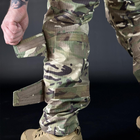 Чоловічі штани Apex Tactic ріп-стоп із кишенями для наколінників мультикам розмір L - зображення 5