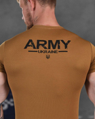Чоловічий літній комплект Army Ukraine шорти+футболка XL койот (87563) - зображення 4