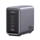Зарядное устройство UGREEN CD333 Nex 1U + 4C 300W GaN адаптер питания серый