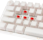 Klawiatura przewodowa Ducky One 3 Aura Mini RGB LED MX Red USB White (100043058) - obraz 8