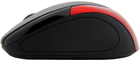 Миша бездротова Esperanza EM101R Wireless Black-Red (EM101R) - зображення 4