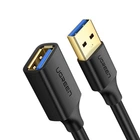 Кабель UGREEN US129 USB 3.0 Male to USB Female 5Gbps 2m Black (10373)