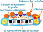 Музичний набір Ramiz Electronic Keyboard Синій (5903864908978) - зображення 4