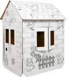 Розмальовка-будиночок Monumi 3D з кіньми XXL (5904921747523) - зображення 6