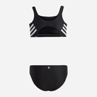 Дитячий роздільний купальник для дівчинки Adidas 3S Bikini IB6001 92 Чорний (4066752753515) - зображення 2