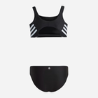Дитячий роздільний купальник для дівчинки Adidas 3S Bikini IB6001 104 Чорний (4066752753492) - зображення 2
