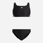 Strój kąpielowy dwuczęściowy młodzieżowy dla dziewczynki Adidas 3S Bikini IB6001 170 Czarny (4066752753539) - obraz 1