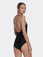 Strój kąpielowy jednoczęściowy damski Adidas Solid Tape Suit HR6474 38 Czarny (4066752874449) - obraz 2