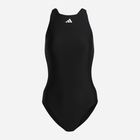 Купальник суцільний жіночий Adidas Solid Tape Suit HR6474 38 Чорний (4066752874449) - зображення 5