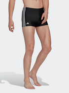 Плавки-боксери чоловічі Adidas 3 Stripes Boxer HT2073 5 Чорні (4066745165295) - зображення 3