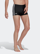 Плавки-боксери чоловічі Adidas 3 Stripes Boxer HT2073 10 Чорні (4066745165301) - зображення 3