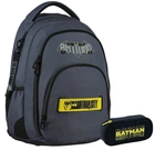 Рюкзак школьный ортопедический + пенал Kite Education teens DC Comics Batman (DC24-905M)