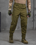 Тактичні чоловічі штани літні на хлястиках 3XL олива (87572) - зображення 1