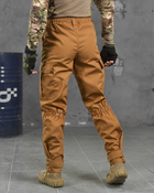 Тактичні чоловічі штани літні на хлястиках M койот (87571) - зображення 3