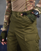 Тактичні чоловічі штани літні на хлястиках 2XL олива (87572) - зображення 4
